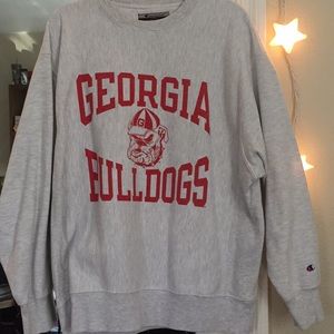 vintage uga crewneck sweatshirt